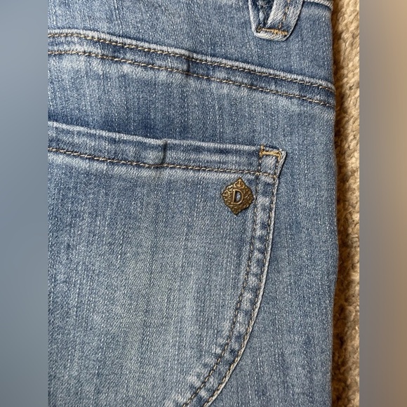 DEMOCRACY "Ab" Technology High Rise Straight Crop Jeans Women's 8 30x27 - Picture 9 of 11